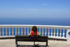 Punto panoramico in Sicilia