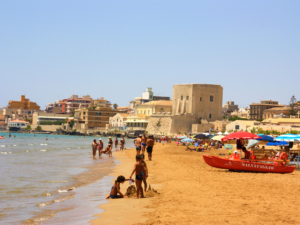 Spiaggia in Sicilia
