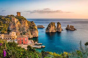 Scopello ☀ Spiaggia in Sicilia