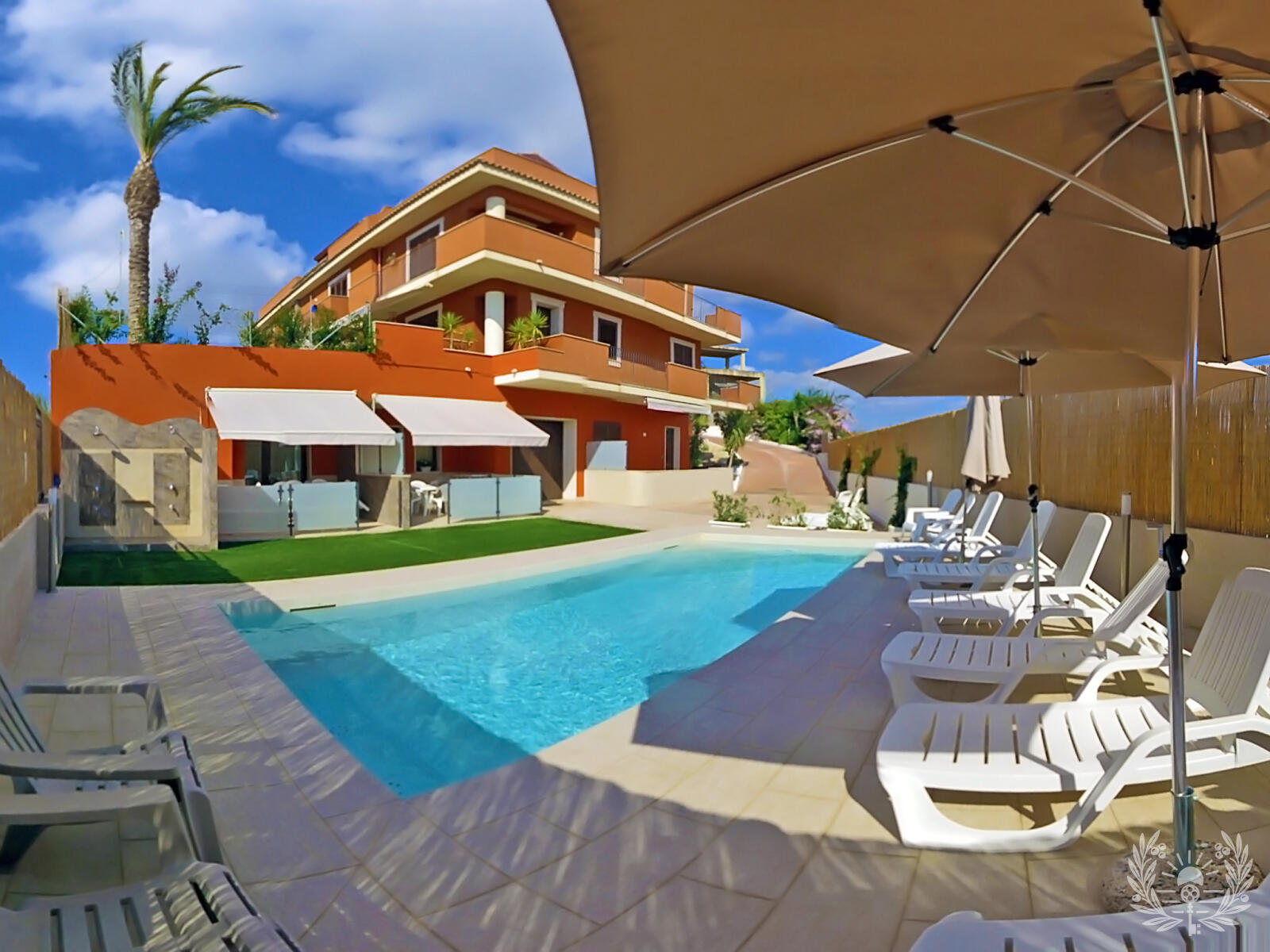 Appartamento per le vacanze con piscina