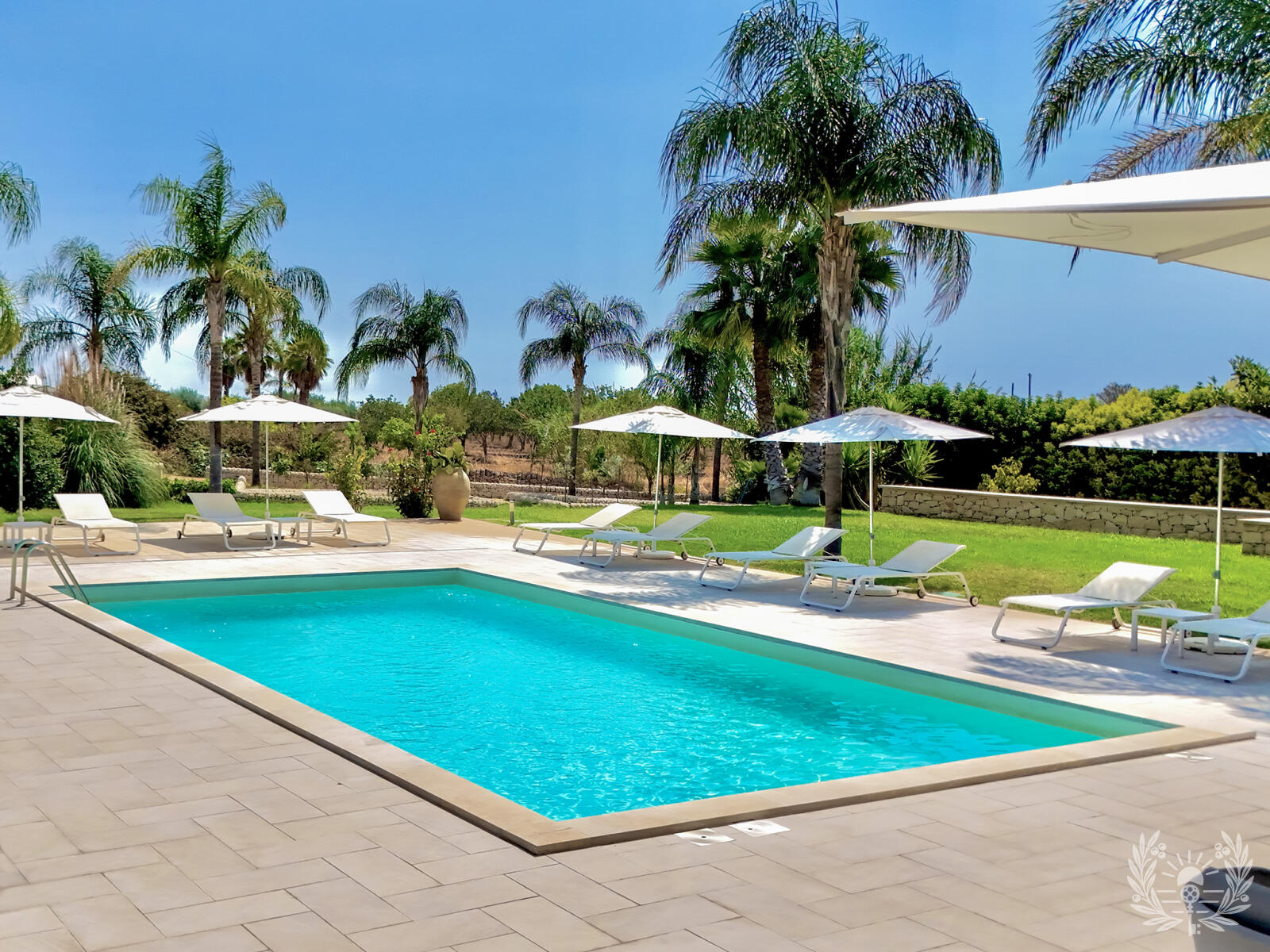 La piscina dell appartamento Terra Forte Magnolia
