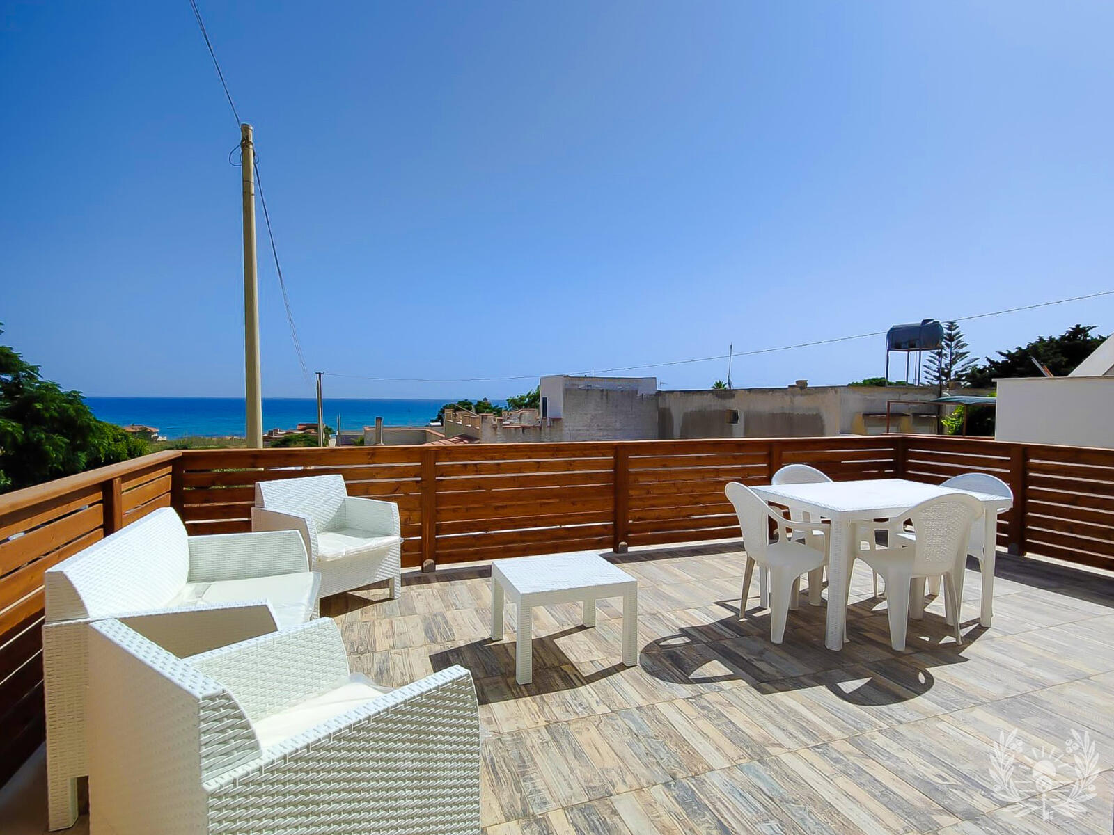 Terrazza panoramica con vista mare